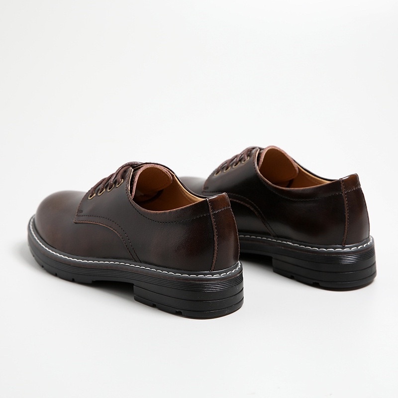 Giày nữ vintage đã bò thật cao cấp handmade