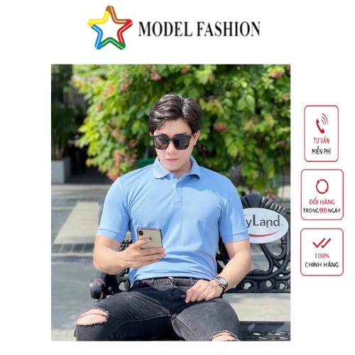 Áo thun polo nam nữ tay ngắn trơn hàn quốc Model Fashion