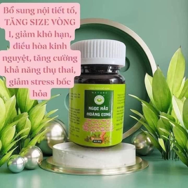 NGỌC MẪU HOÀNG CUNG , TĂNG CƯỜNG NỘI TIẾT TỐ NỮ, TĂNG VÒNG 1 SAU 3 THÁNG