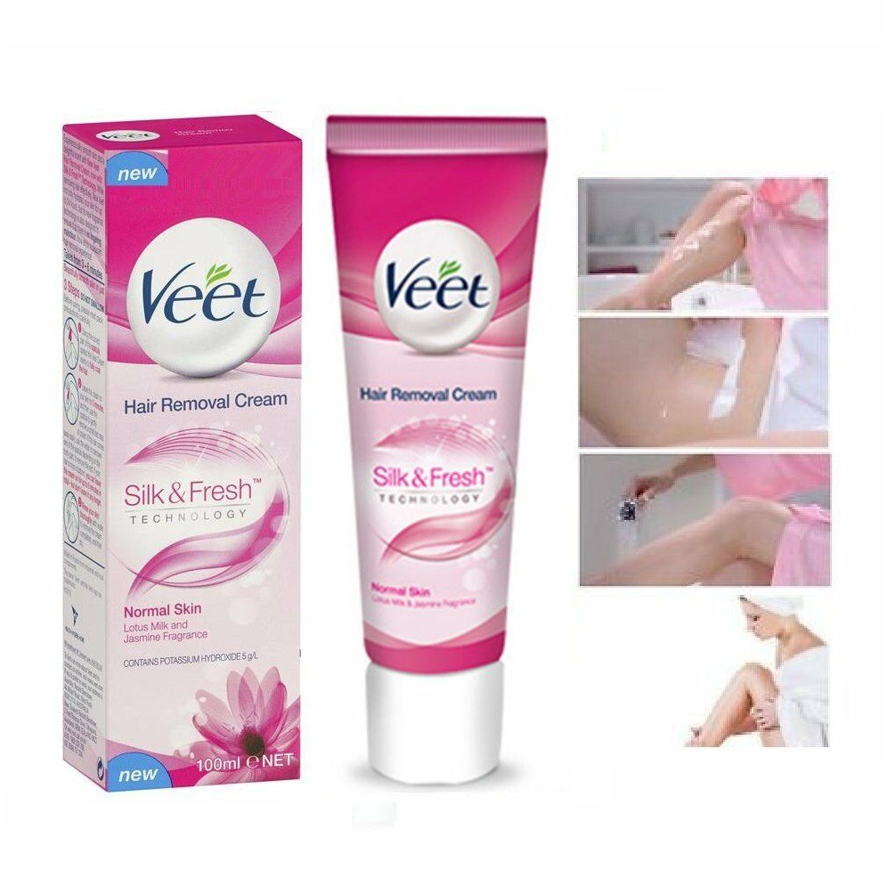 Kem Tẩy Lông Dành Cho Da Thường Veet Hair Removal Cream Normal Skin 100ml