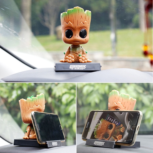 Đồ trang trí Nhân Vật Marvel Lắc Đầu 12cm Trang Trí Nhà Cửa / Xe Hơi