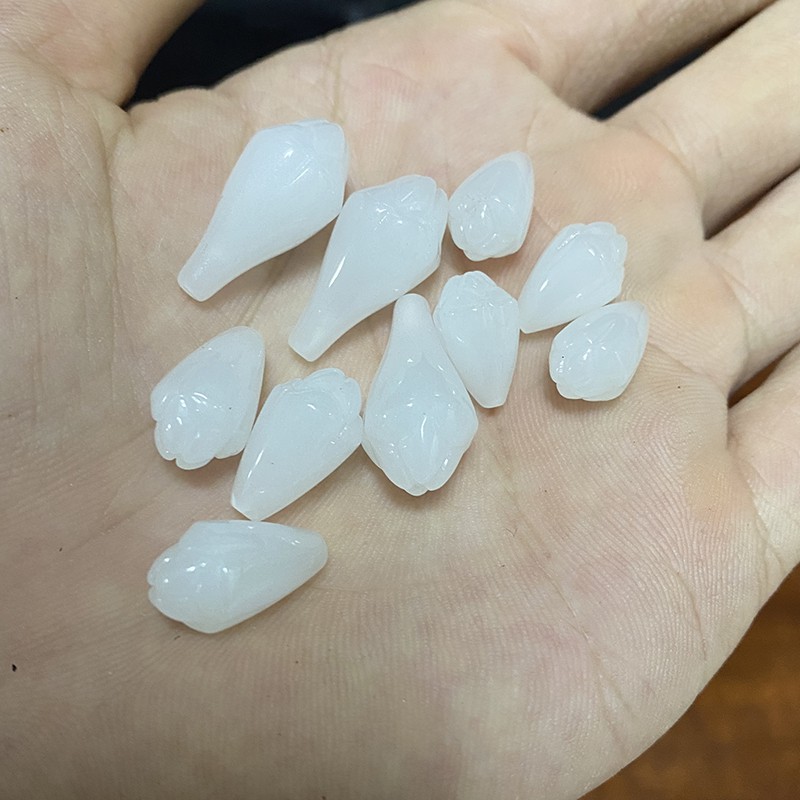 [Nguyên liệu làm trâm] 1 nụ hoa ly nhiều kích thước