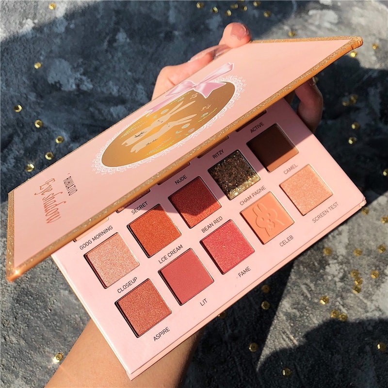 Bảng phấn mắt Ruhuatuo thỏ trắng 15 màu nhũ lấp lánh | BigBuy360 - bigbuy360.vn