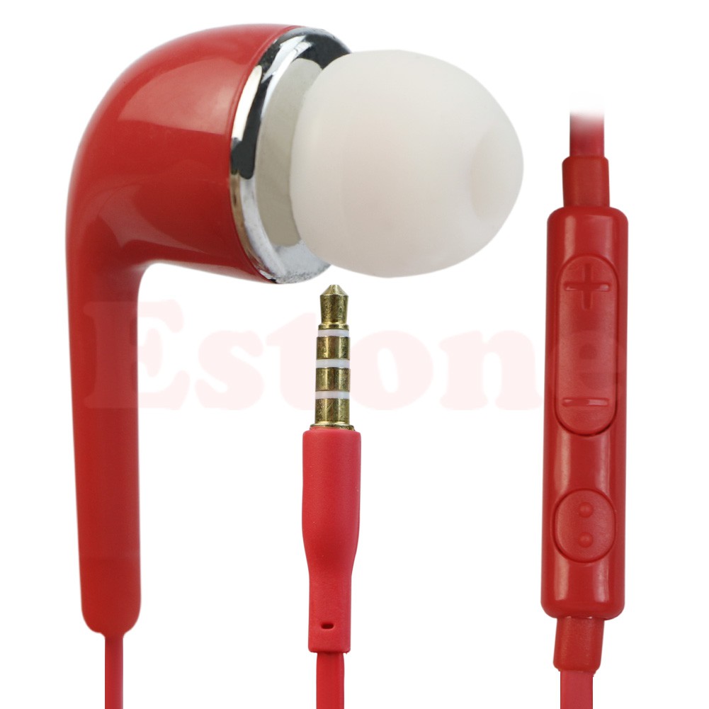 In-Ear Earphone Headphone Stereo Earbud Mic for Samsung Galaxy S5 S4 S3 Note 4 3