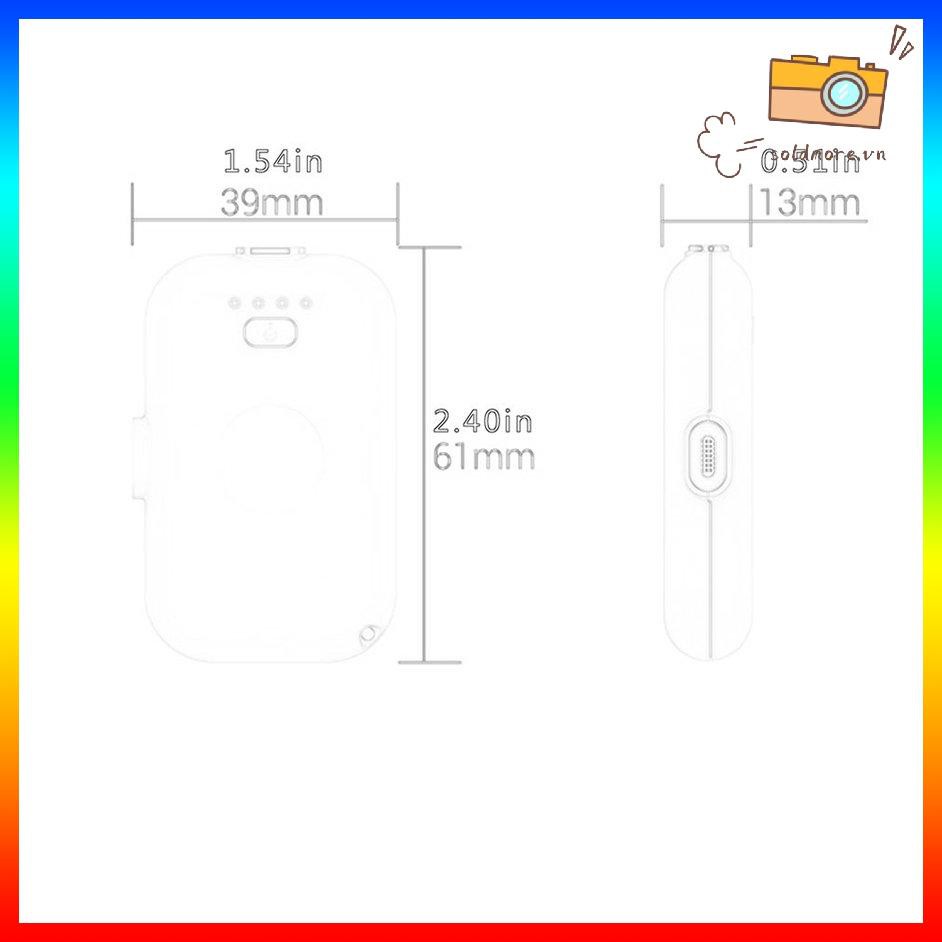 Sạc Dự Phòng 1200mah Chất Lượng Cao Nhỏ dễ thương  Từ tính mini di động Miễn phí ba đầu sạc iphone android type-c