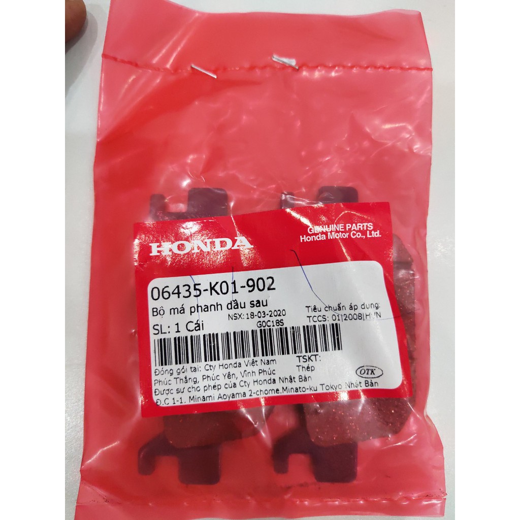 Má Phanh sau xe SH 125/150 abs/cbs I Hàng Chính hãng