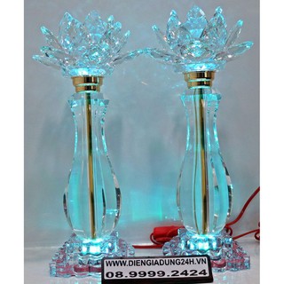 ĐÈN THỜ PHA LÊ CAO CẤP 362 (34cm)  1 CẶP