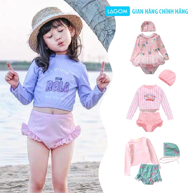 Điệu Đà Dễ Thương - Vải Mềm Mịn Giữ Nhiệt Chống Nắng Tia UV - Cho Bé An Toán Khi Đi Biển