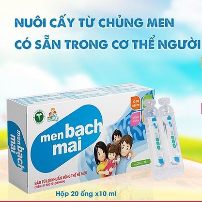 Men sống bạch mai thế hệ mới- giúp bé hết biếng ăn, tiêu hóa khỏe hơn, bé khỏe mạnh mẹ an tâm