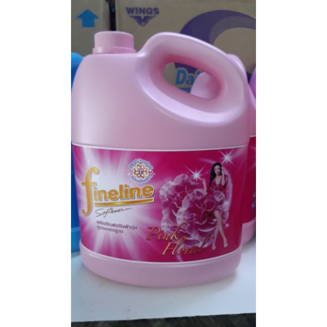 Nước Xả Vải Đậm Đặc Fineline 3000ml/Can(hương thơm lâu từ nước hoa Pháp )