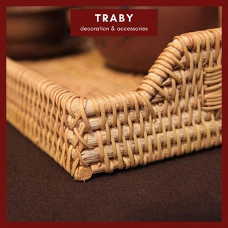 Khay guột mây chữ nhật cao cấp