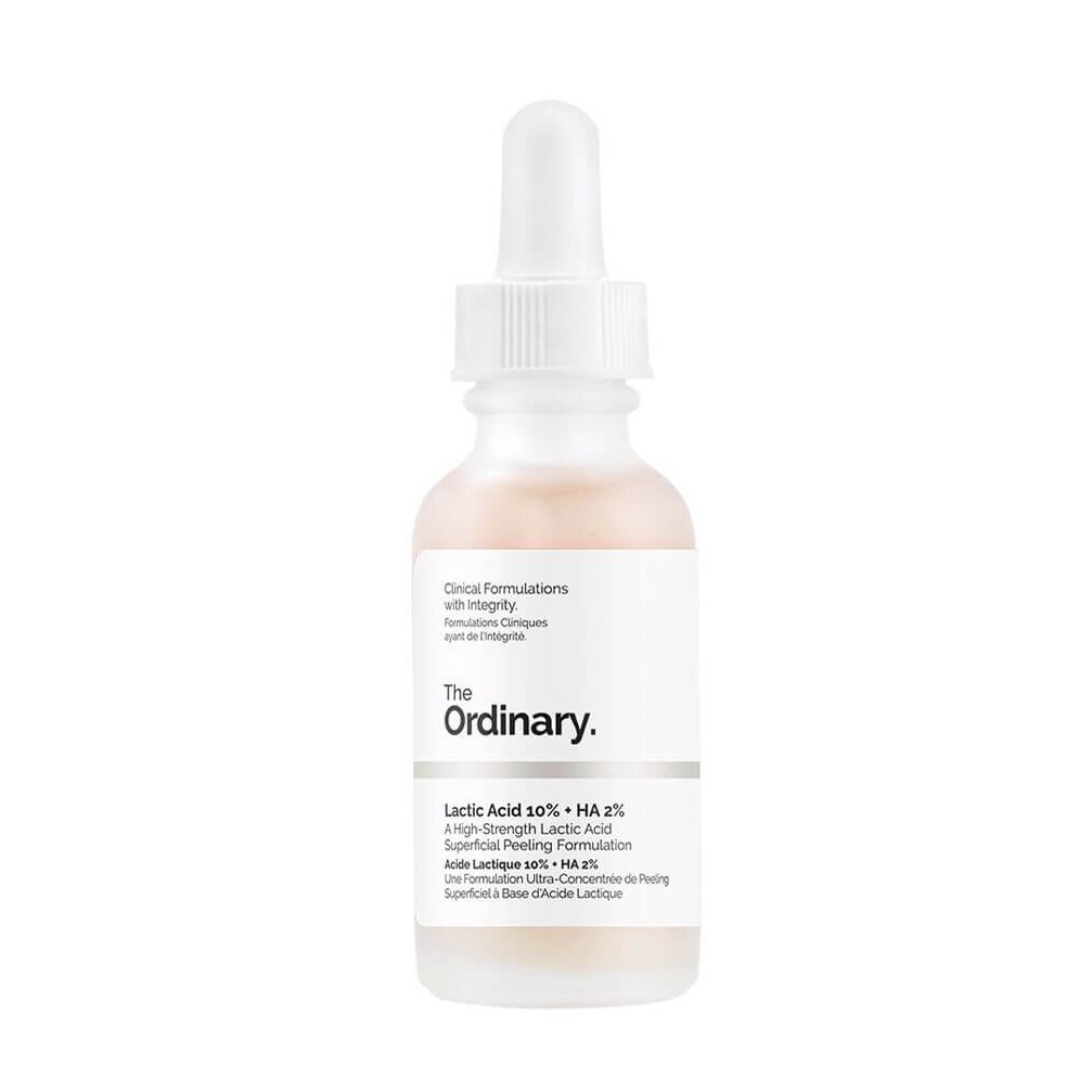 Tinh Chất Tẩy Tế Bào Chết, Cấp Ẩm, Sáng Da The Ordinary Lactic Acid 10% + Ha 30ml