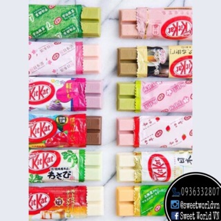 Tổng hợp 19 loại Kitkat - Nhật Bản