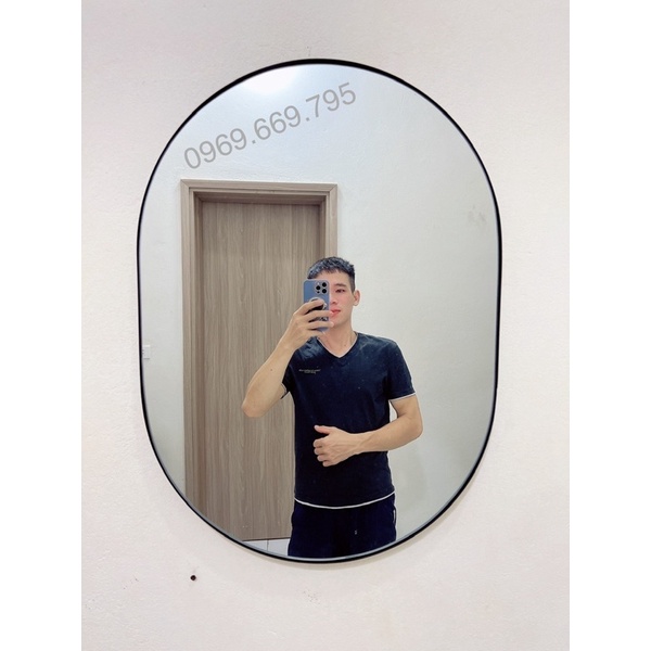 Gương treo tường 𝗦𝗼̛𝗻 𝗔𝗰𝗿𝘆𝗹𝗶𝗰 𝟮𝗞 𝗩𝗶𝗣 (𝗛𝗮̀𝗻𝗴 𝗖𝗼́ 𝗦𝗮̆̃𝗻), Gương nhà tắm siêu sang