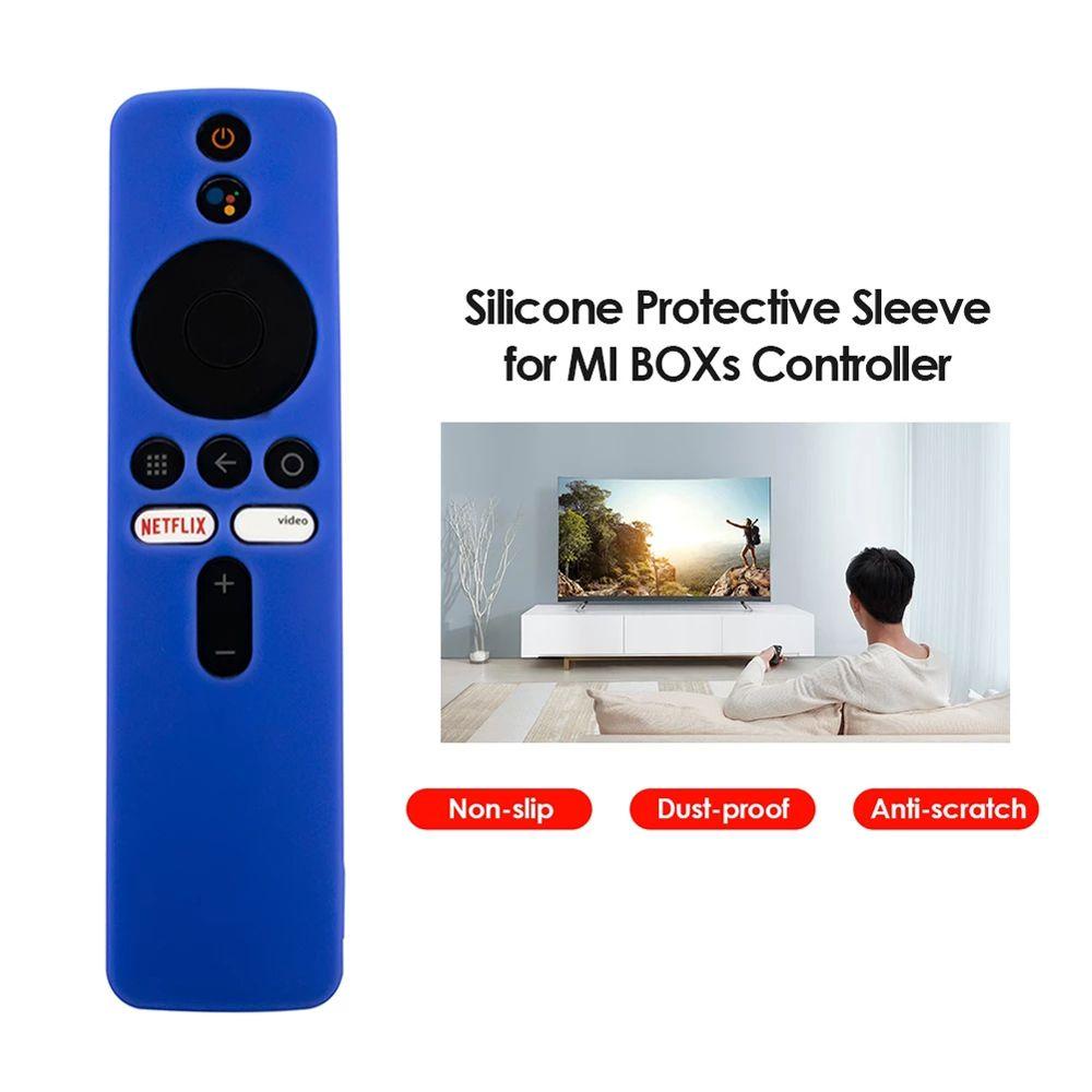 Vỏ Bọc Điều Khiển Từ Xa Bằng Silicon Chống Trượt Chống Bụi TAYLOR1 Cho Xiaomi Mi Box 4X TV Box Xiaomi Mi Box S