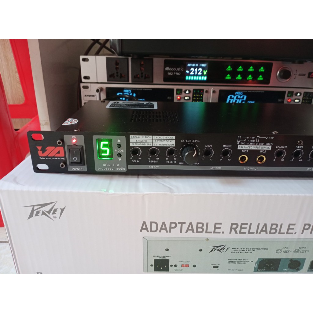 Vang cơ lai số karaoke JA Km5fx, Chống hú tốt, echo reverb mượt mà cho tiếng ca hay và trong trẻo