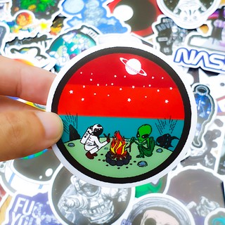 Combo Sticker trang trí chủ đề Vũ Trụ (Galactic)