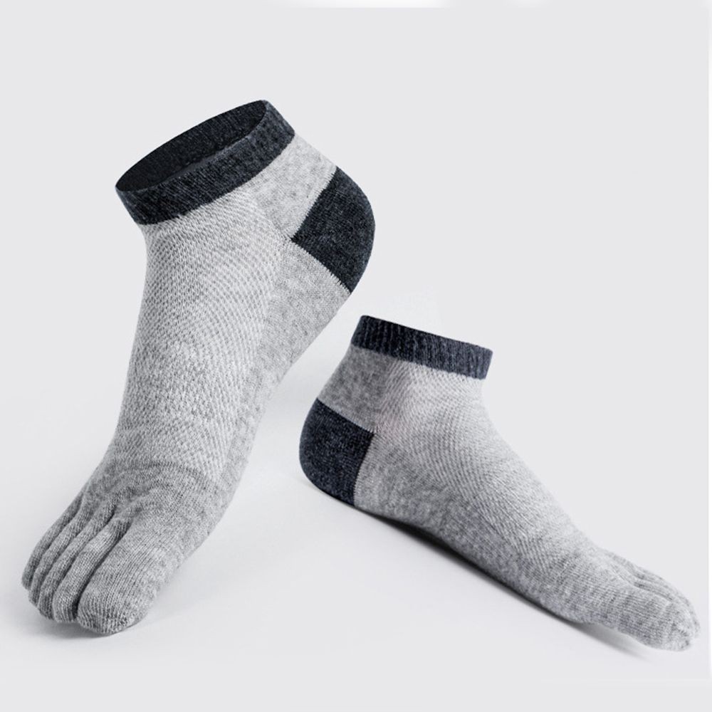 Vớ Cotton Xỏ Ngón Năm Ngón Thoáng Khí Nhiều Màu Sắc Dành Cho Nam