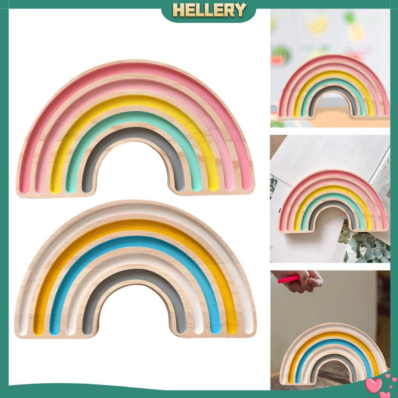 Đồ Chơi Xếp Chồng Lên Nhau Bằng Gỗ Thủ Công