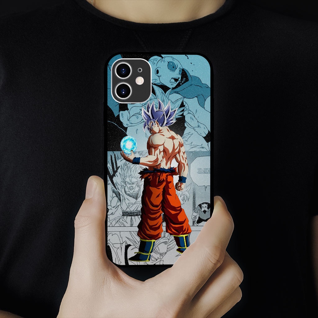 Ốp điện thoại Goku Dragon Ball Manga collage cho Iphone 6 7 8 Plus 11 12 13 Pro Max X Xr TWCPOD0054