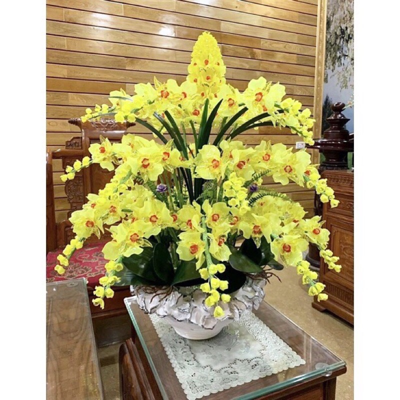 ẢNH THẬT - Lá lan dài, lá lan kiếm, lá lan giả loại đẹp Handmade, hàng có sẵn