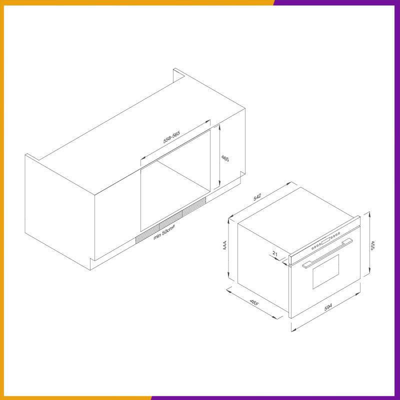 Lò hấp Malloca MST35 - IX03 dung tích 35 Lít , mặt kính màu trắng phối inox ( CHÍNH HÃNG PHÂN PHỐI )