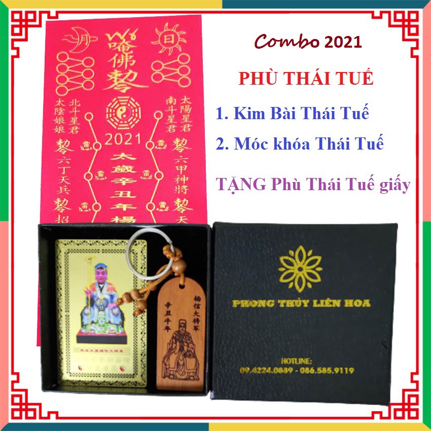 Combo Thái Tuế 2021 Tân Sửu - PHONG THỦY LIÊN HOA | BigBuy360 - bigbuy360.vn