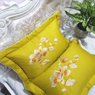 Set đôi vỏ gối cotton satin