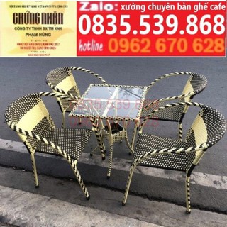 bàn ghế cafe bàn ghế quán cafe bàn ghế cafe mây nhự