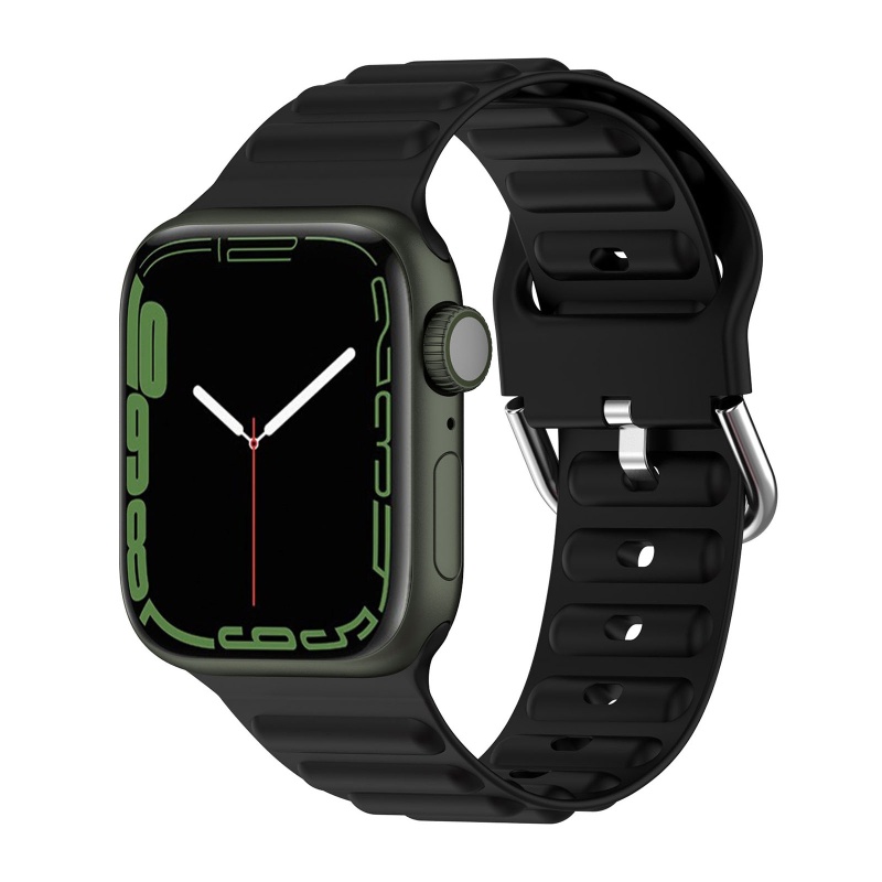 Dây Silicone NhiềU MàU ThờI Trang Cho ĐồNg Hồ iWatch 1 / 2 / 3 / 4 / 5 / 6 / 7 / 8 / SE 38 / 40 / 41mm