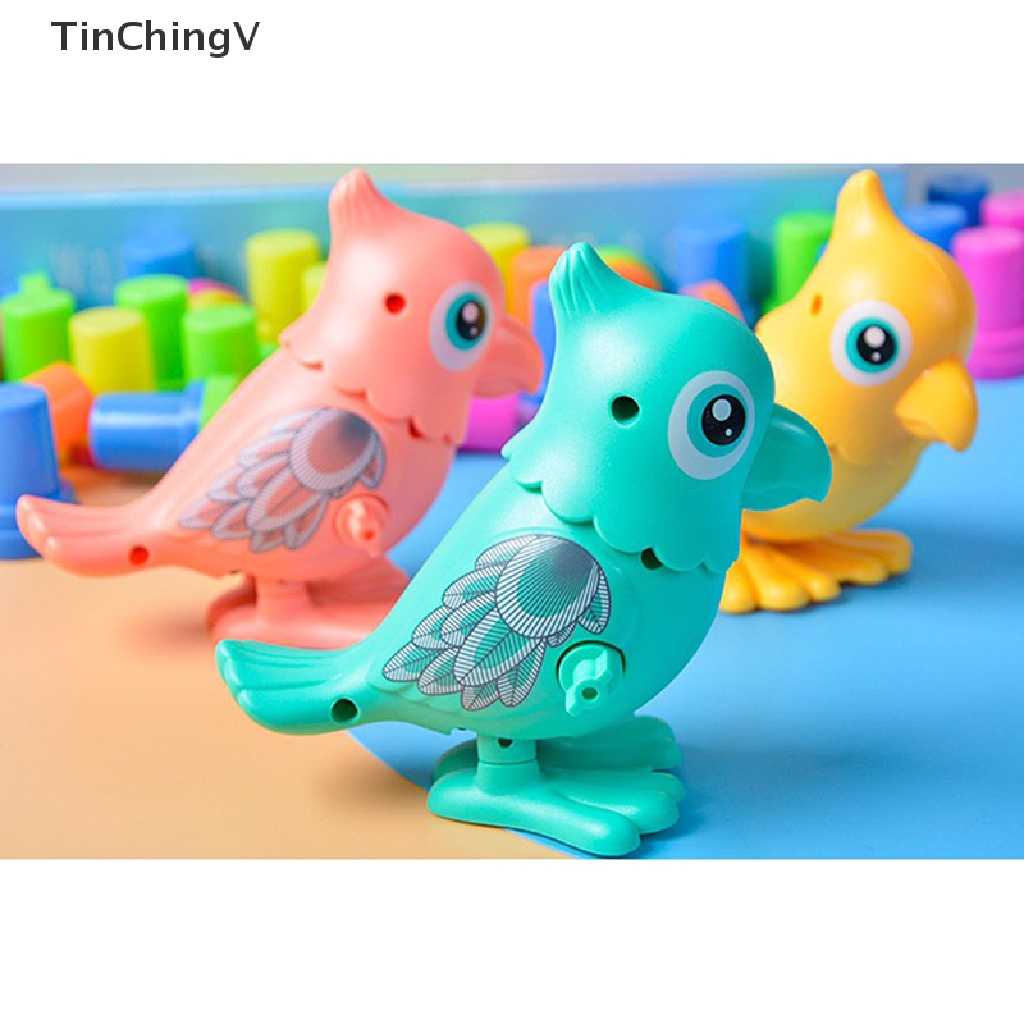 1 Đồ Chơi Lên Dây Cót Hình Chú Vẹt Đáng Yêu Cho Bé
