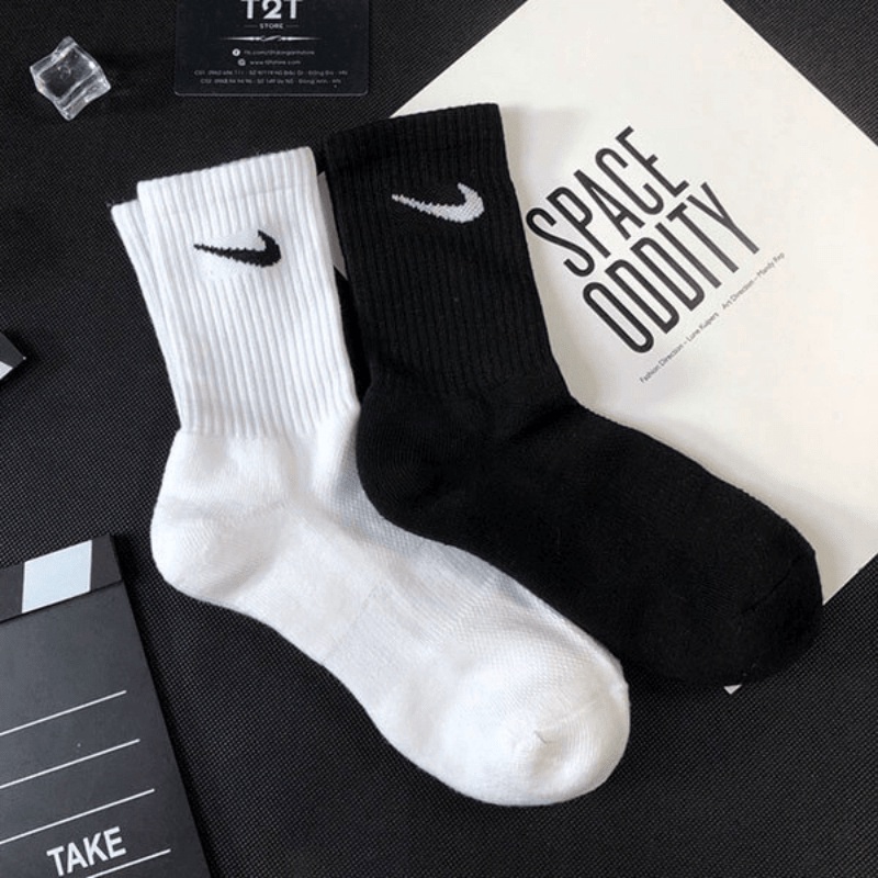 Tất Nike Dệt Kim Thể Thao Nam Nữ ,Vớ Thể Thao Cổ Ngắn ,Cổ Trung ,Cổ Cao ,Loại Cao Cấp