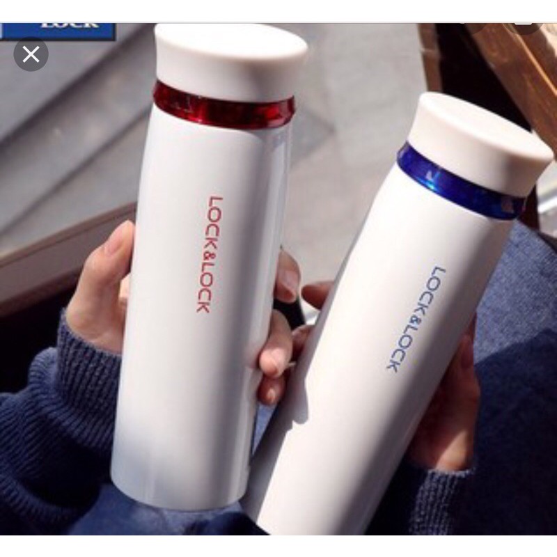 Bình giữ nhiệt Lock&Lock One-Hand LHC4028PG  400ml | BigBuy360 - bigbuy360.vn