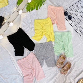 Quần legging ngố thông hơi bé gái