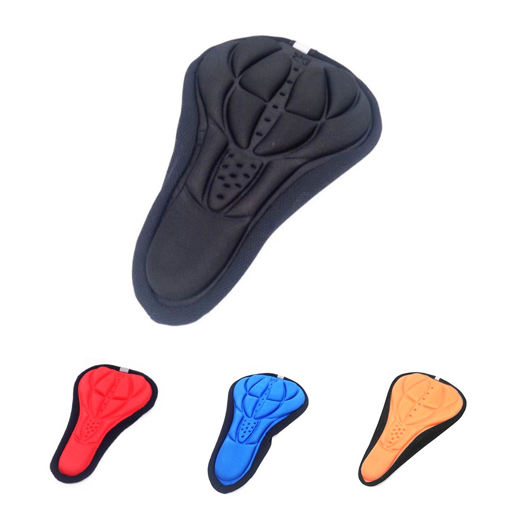 3D Anti-Slip Bicycle Cushion Adjustable Bike Saddle Breathable Cycling Seat Cover Pad