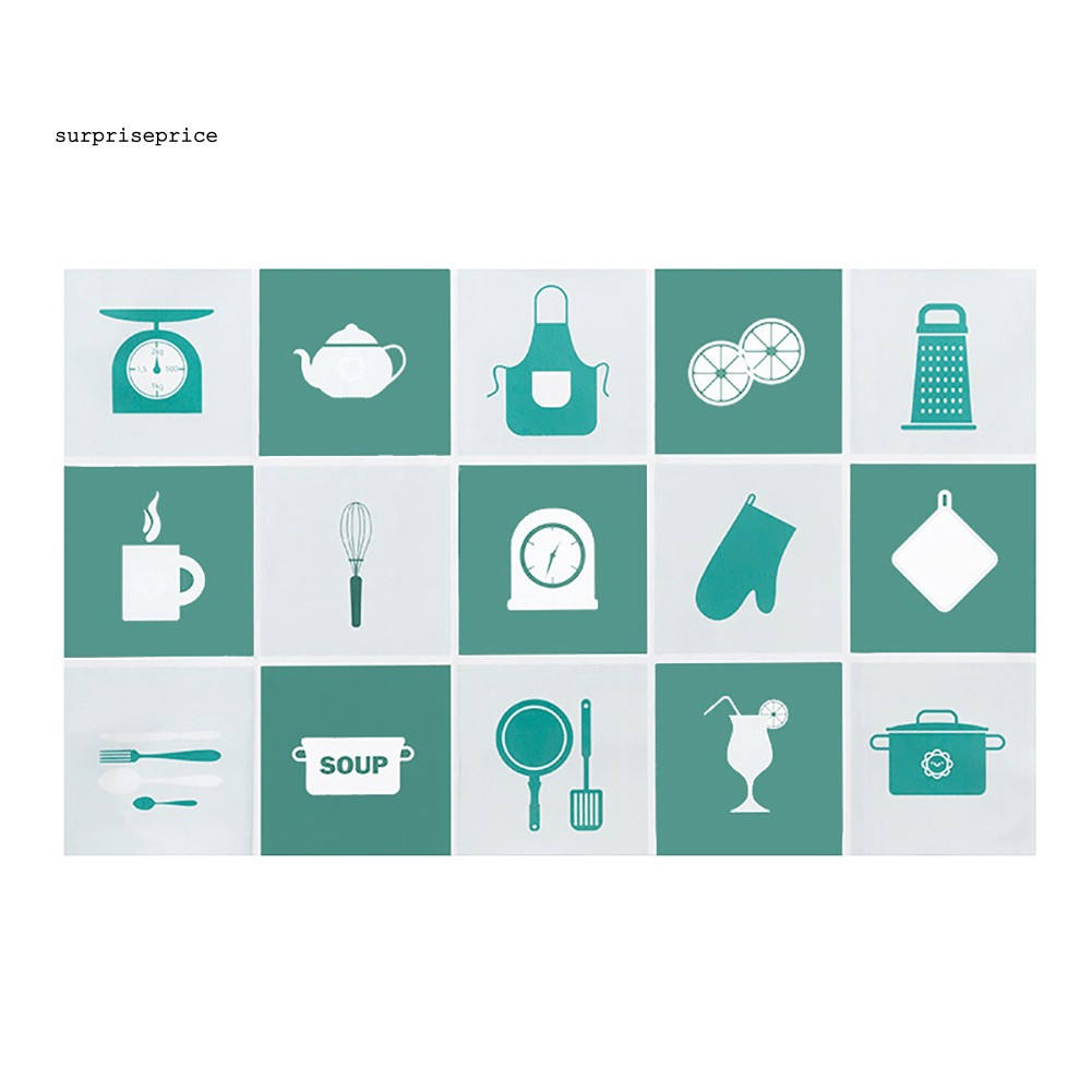 Giấy Dán Tường Trang Trí Nhà Bếp Chống Thấm Dầu Chịu Được Nhiệt Cao