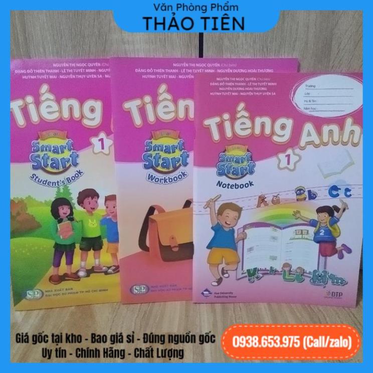 Vở học tiếng anh lớp 1 Smart Start