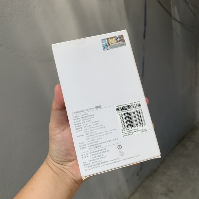 Sạc dự phòng Xiaomi Mi Gen 3 10000mAh - 20.000 mAh chính hãng Sạc nhanh 18W cho Xiaomi IPhone SDP QC3.0