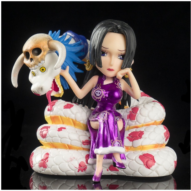 Mô hình One Piece Boa Hancock nữ hoàng hải tặc cao 8cm , tượng Figure