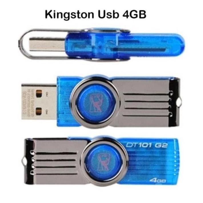 USB 2.0 Kingston bằng nhựa dạng xoay được dung lượng 2GB 4GB 8GB 16GB 32GB | BigBuy360 - bigbuy360.vn