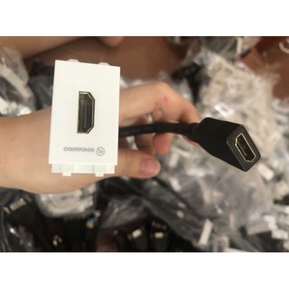 Sỉ lẻ Nhân ổ cắm VGA, HDMI, ĐIỆN đa năng, Mặt đôi, mặt 3 cổng Panasonic âm tường (thẳng, vuông góc)