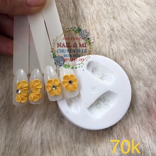 Trọn bộ khuôn hoa bột nail