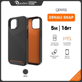 Ốp lưng chống sốc Gear4 D3O Denali Snap 5m hỗ trợ sạc không dây cho iPhone 13 series