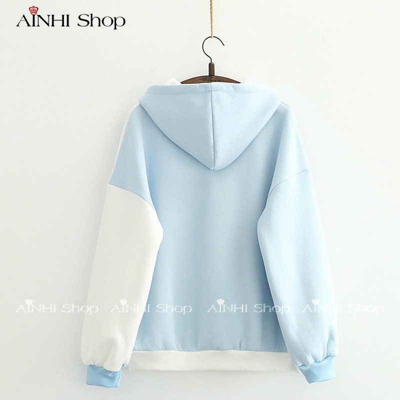 Áo Hoodie Nữ ❤️FREESHIP❤️ Áo Khoác Hoodie (Thỏ Cầm Carot) Vải Nỉ Nhiều Màu - Áo Hoodie Free Size Dưới 60kg | BigBuy360 - bigbuy360.vn
