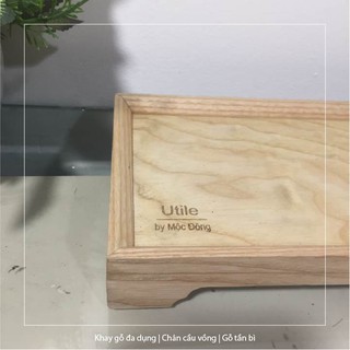 Khay gỗ tần bì 32 x 14 cm