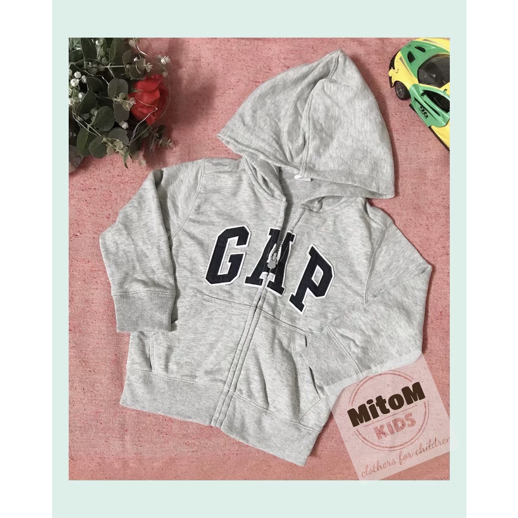 Áo khoác GAP cho bé ♥️ FREESHIP ♥️ Chất cotton xuất khẩu mềm mịn, dây kéo mượt, giữ ấm & thoải mãi cho bé cực chất