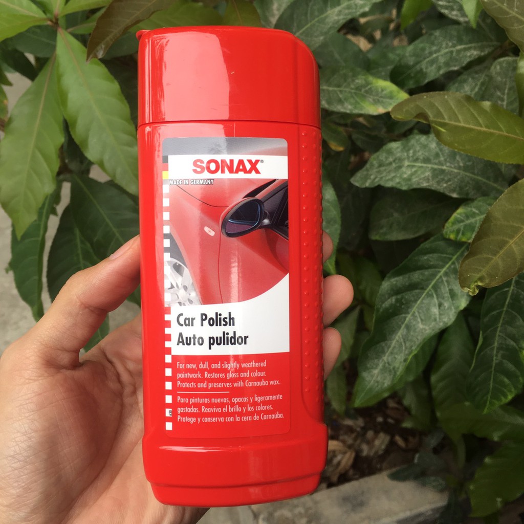 Kem đánh bóng, phục hồi sơn mờ, xước của xe - Sonax Car Polish Auto Pulidor 300100