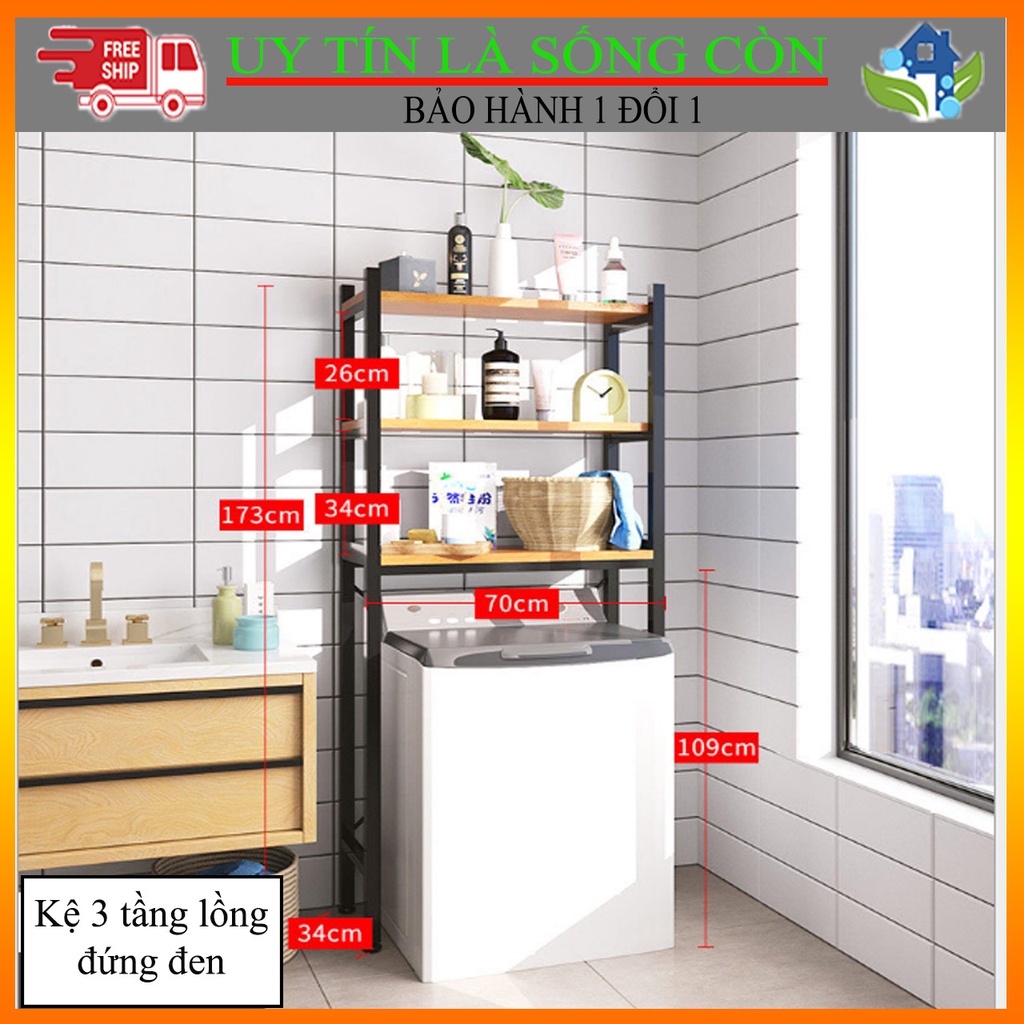 (Có Hỏa Tốc SG) Kệ Máy Giặt Kệ Bồn Cầu Cho Nhà Tắm, Hành Lang Gọn Gàng