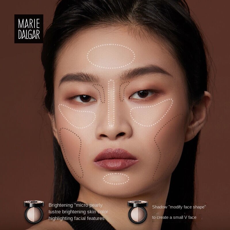 Phấn bắt sáng MARIE DALGAR tông lì ánh ngọc trai làm sáng da | BigBuy360 - bigbuy360.vn