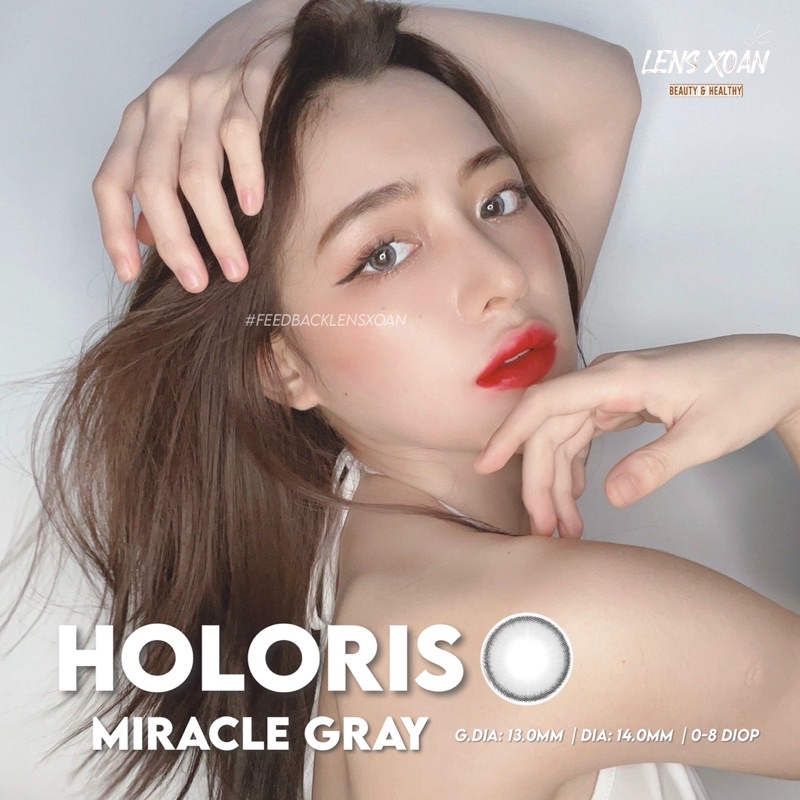 ÁP TRÒNG HOLORIS MIRACLE GRAY ( Xám viền đen tự nhiên)